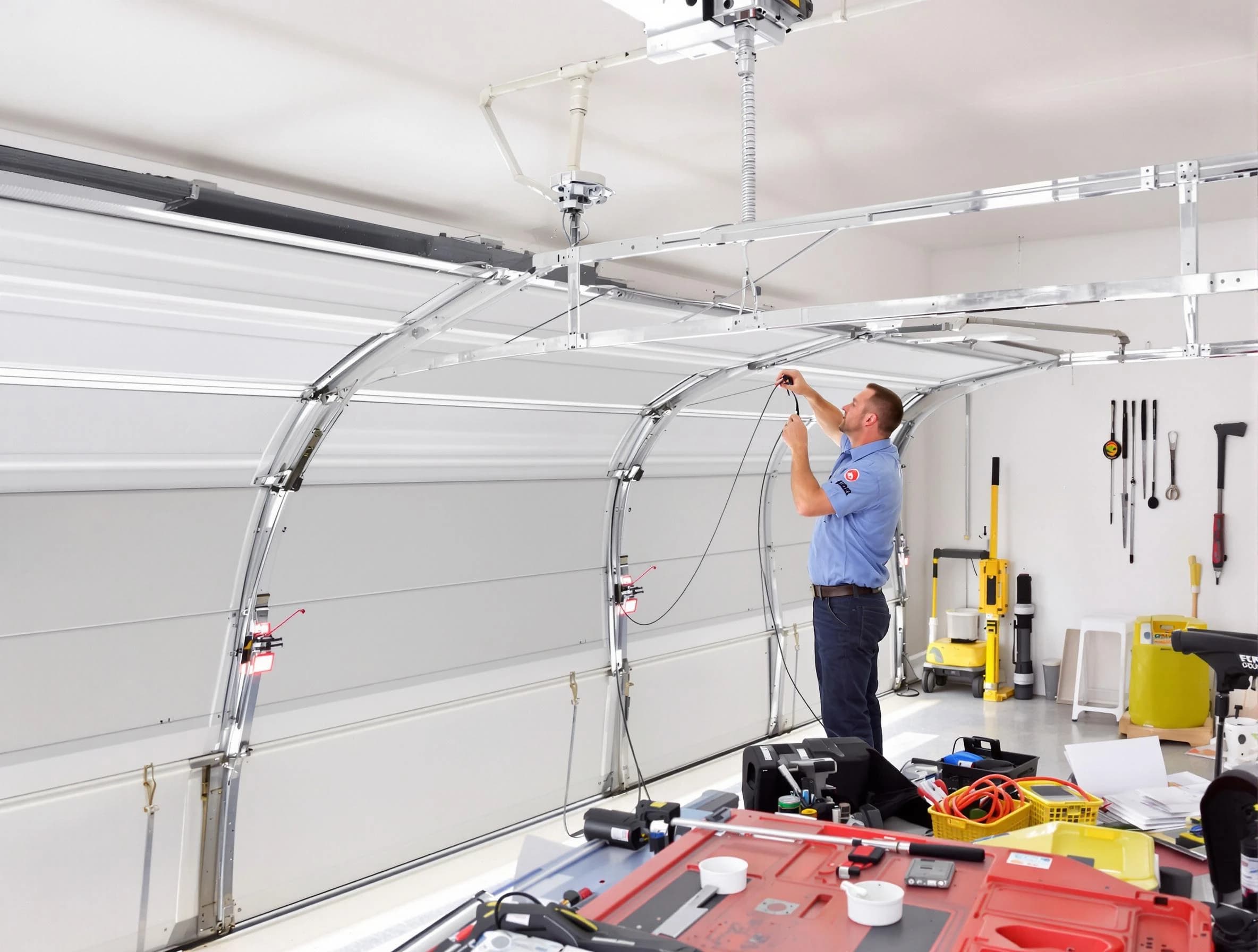 Garage door cable repair service by Jonesboro Garage Door Repair in Jonesboro