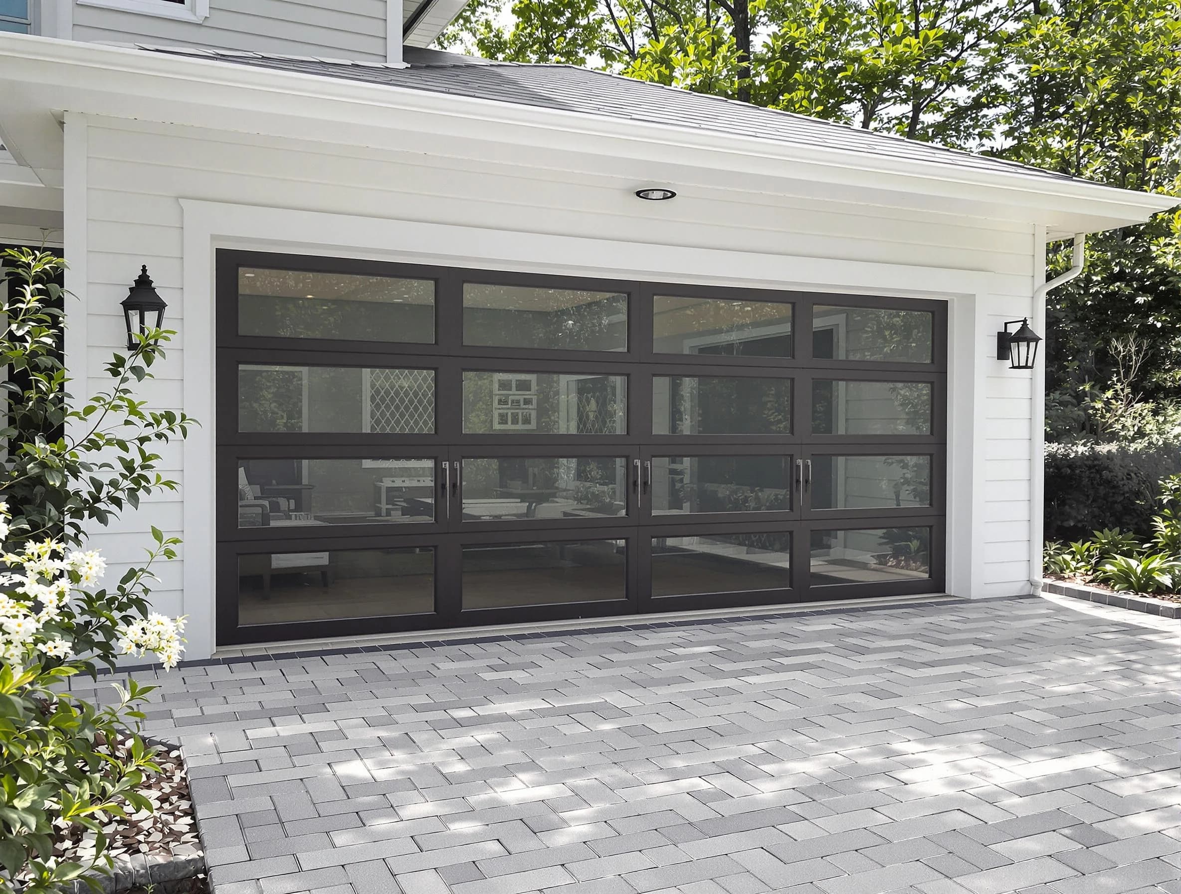Jonesboro Garage Door Repair design specialist presenting custom garage door options to Jonesboro homeowner