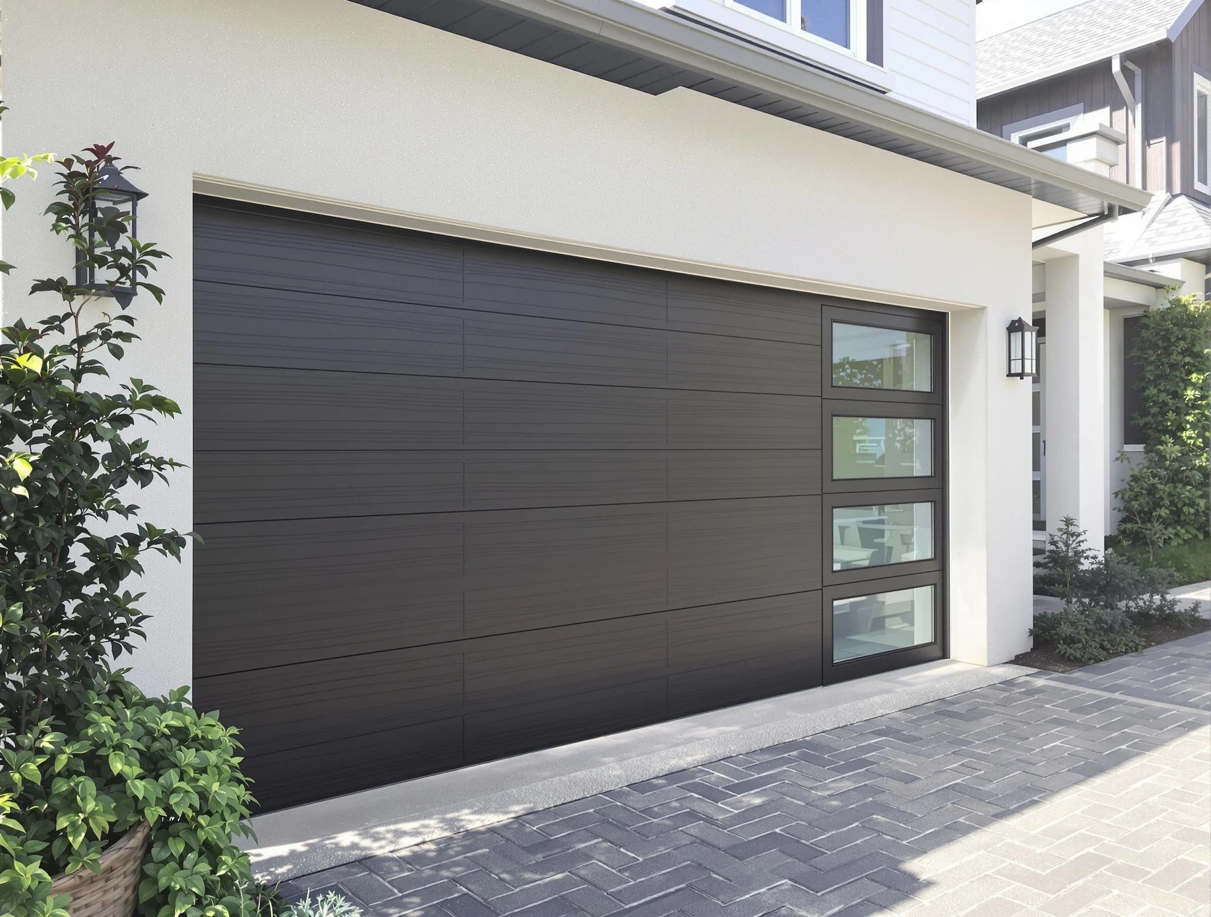 Custom garage door installation by Jonesboro Garage Door Repair in Jonesboro