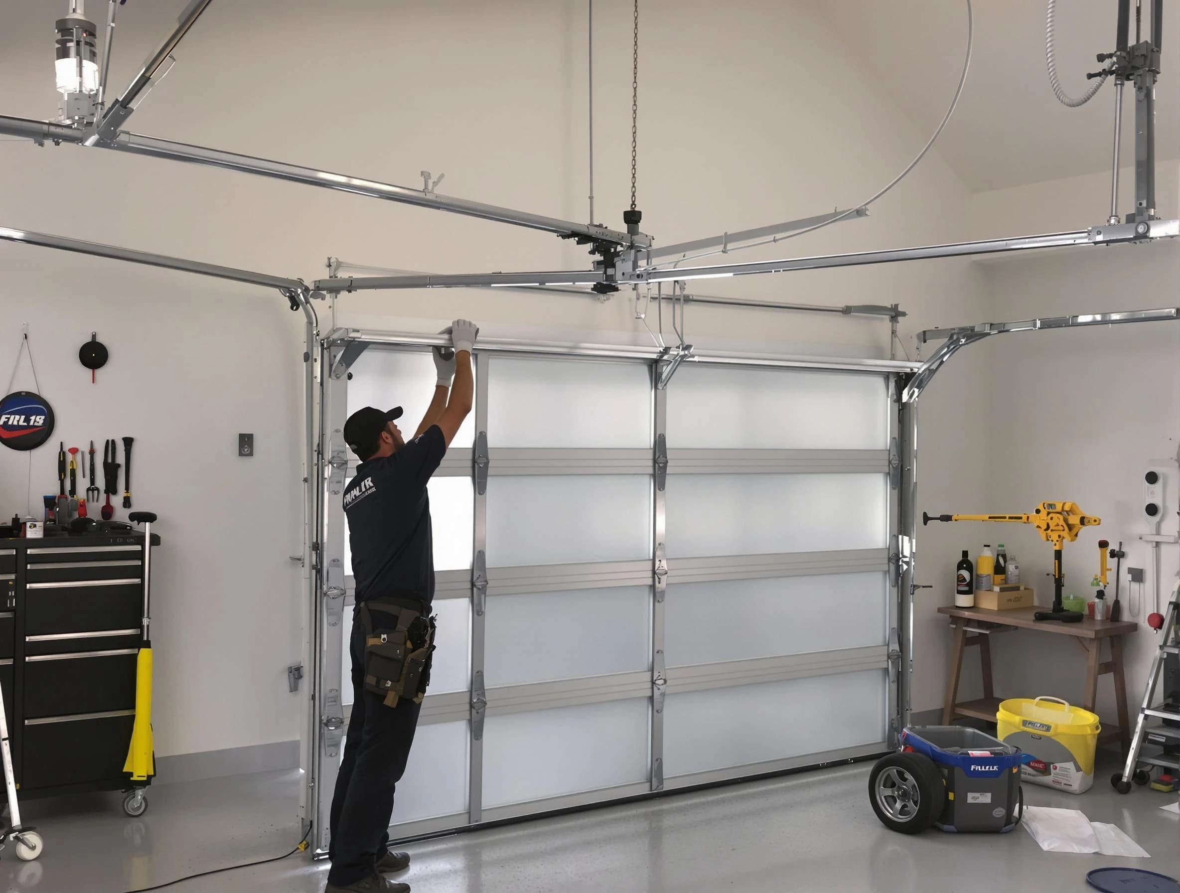 Jonesboro Garage Door Repair certified team performing precision garage door installation in Jonesboro