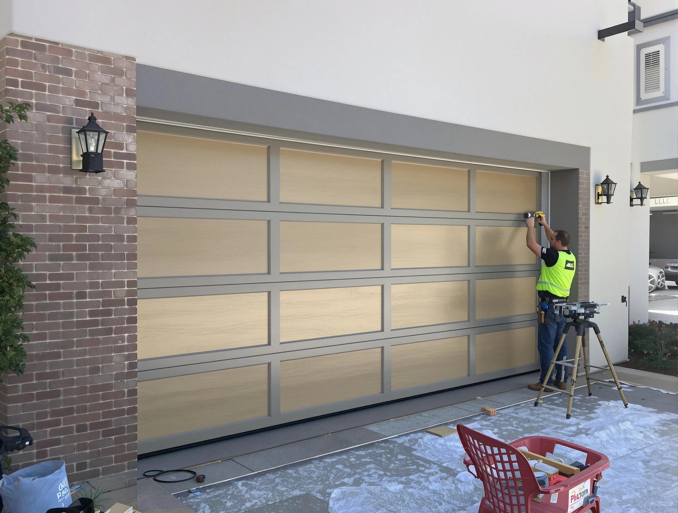 Garage door replacement service by Jonesboro Garage Door Repair in Jonesboro