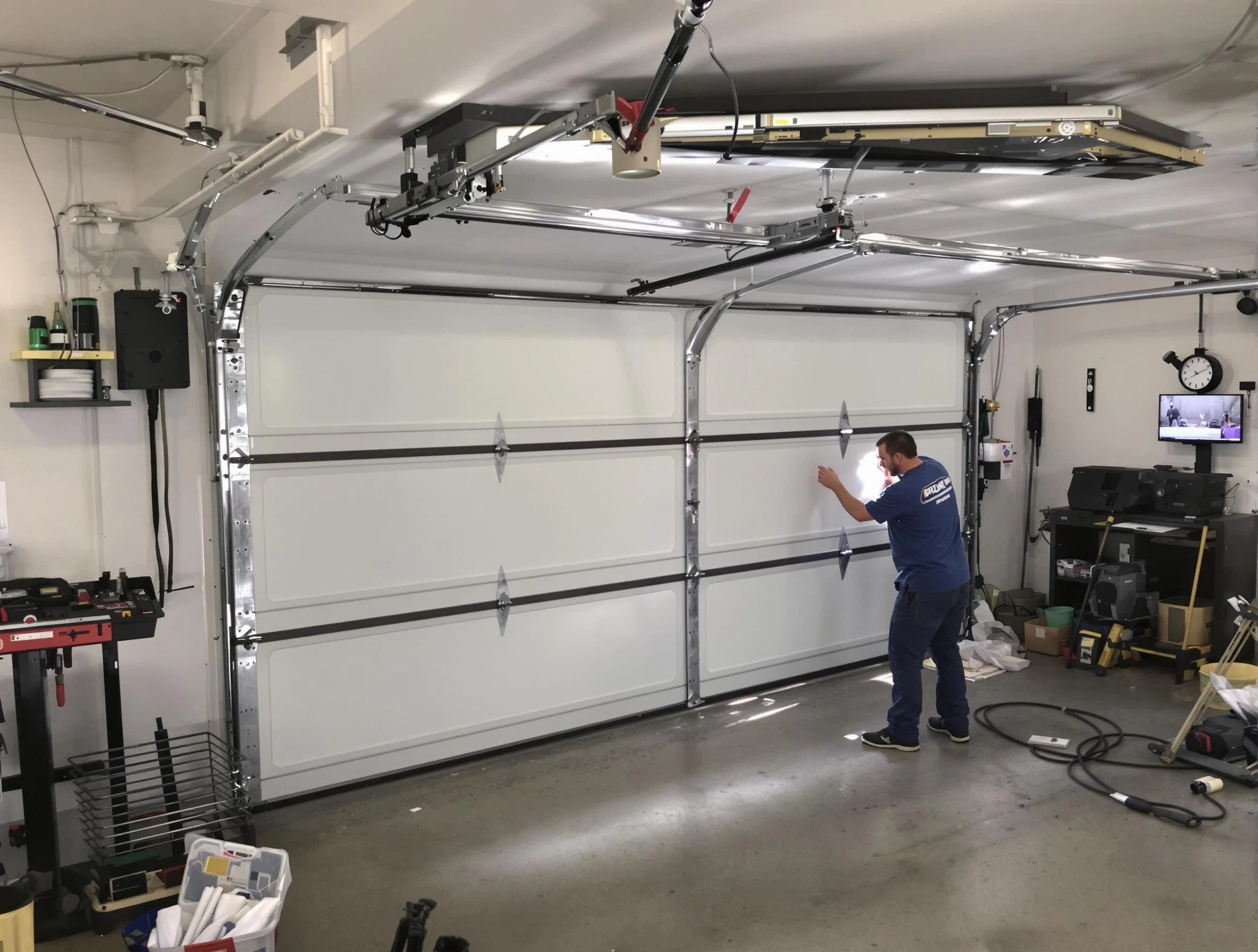 Professional garage door repair service by Jonesboro Garage Door Repair in Jonesboro