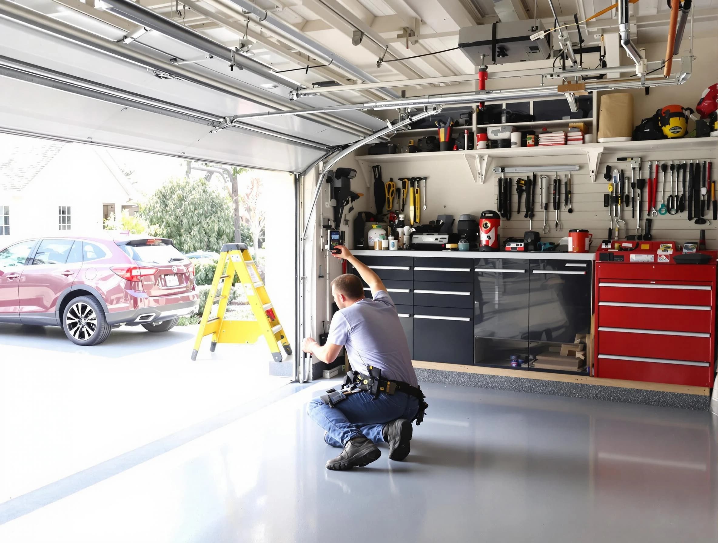 Local garage door repair service by Jonesboro Garage Door Repair in Jonesboro