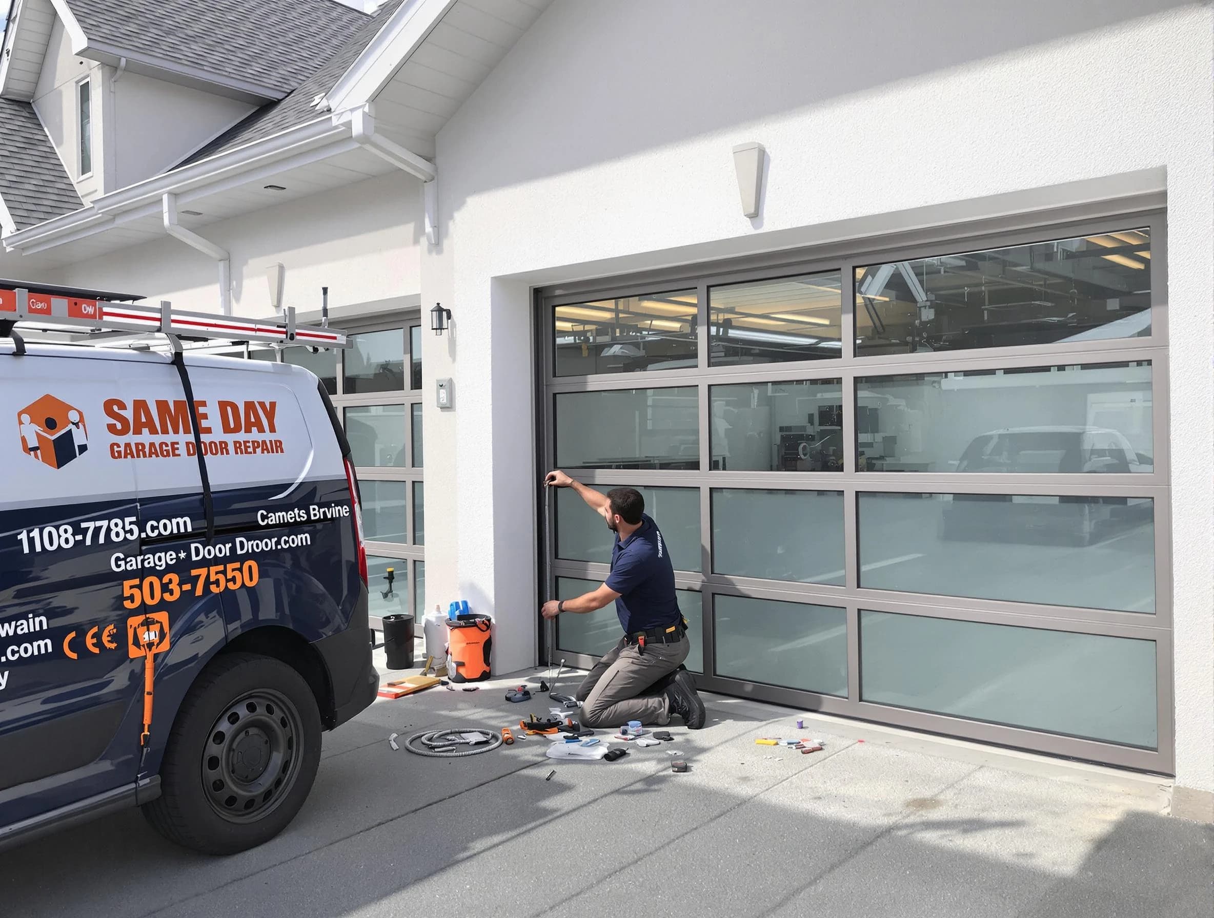 Same-day garage door repair service by Jonesboro Garage Door Repair in Jonesboro