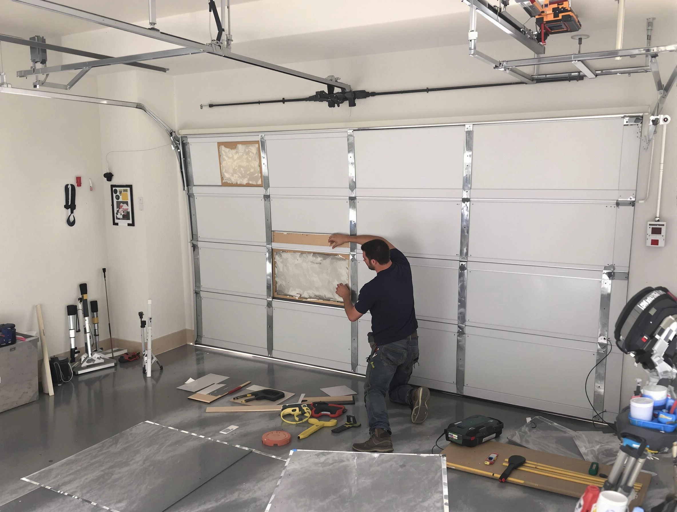 Garage Door Panel Repair in Jonesboro