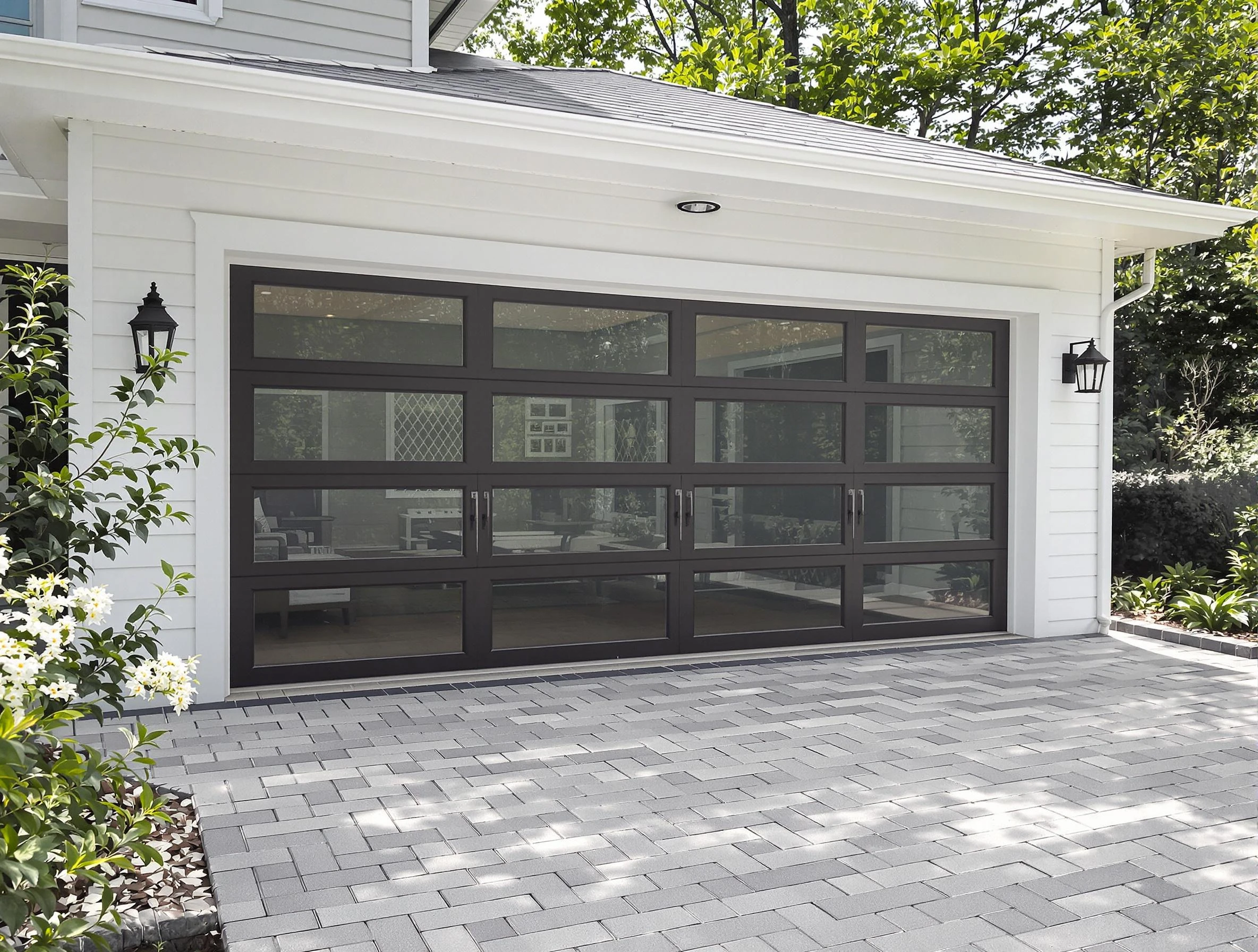 Jonesboro Garage Door Repair design specialist presenting custom garage door options to Jonesboro homeowner