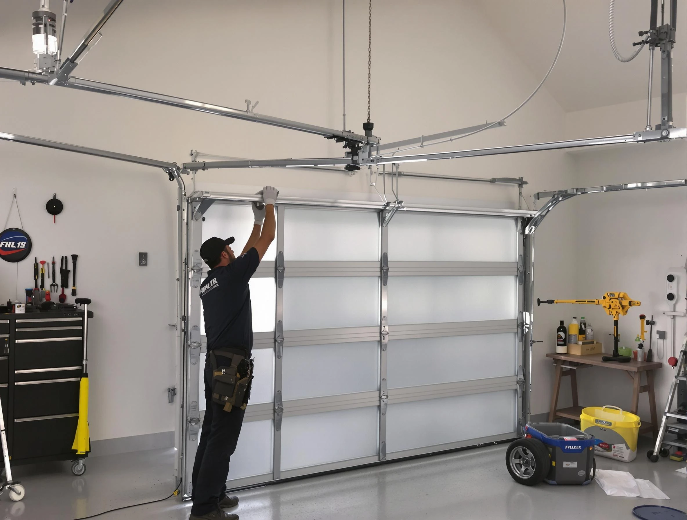 Jonesboro Garage Door Repair certified team performing precision garage door installation in Jonesboro
