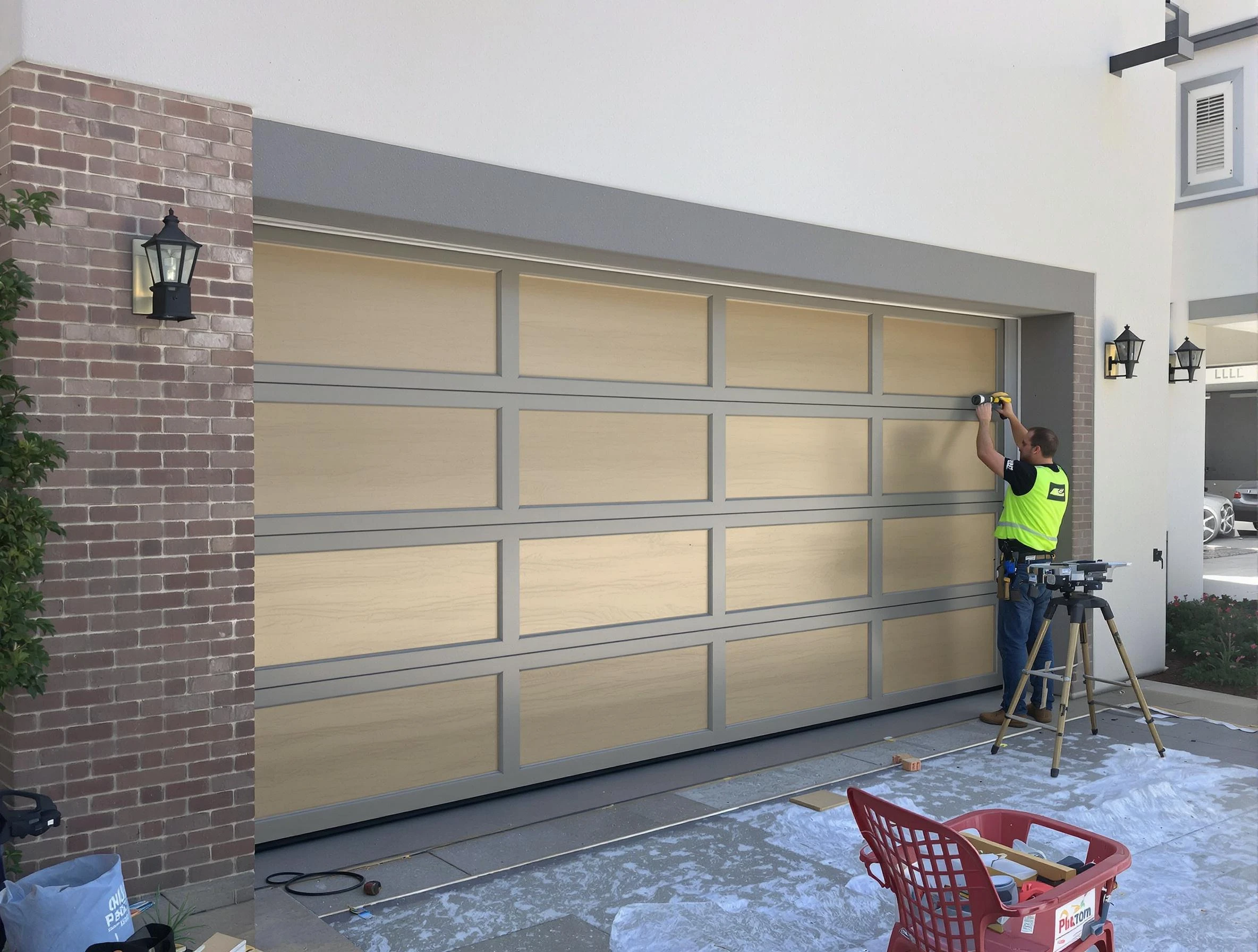 Garage door replacement service by Jonesboro Garage Door Repair in Jonesboro