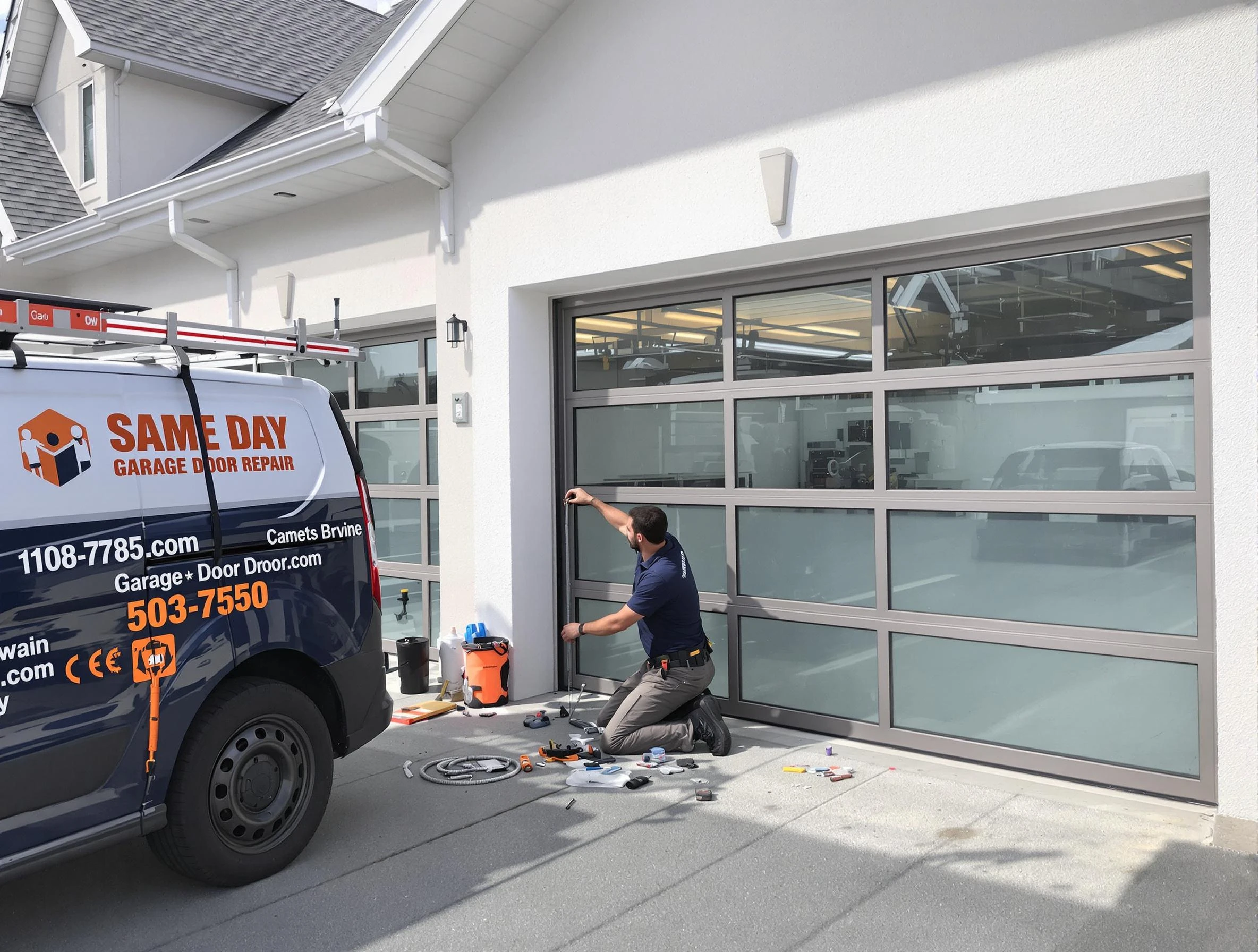 Same-day garage door repair service by Jonesboro Garage Door Repair in Jonesboro